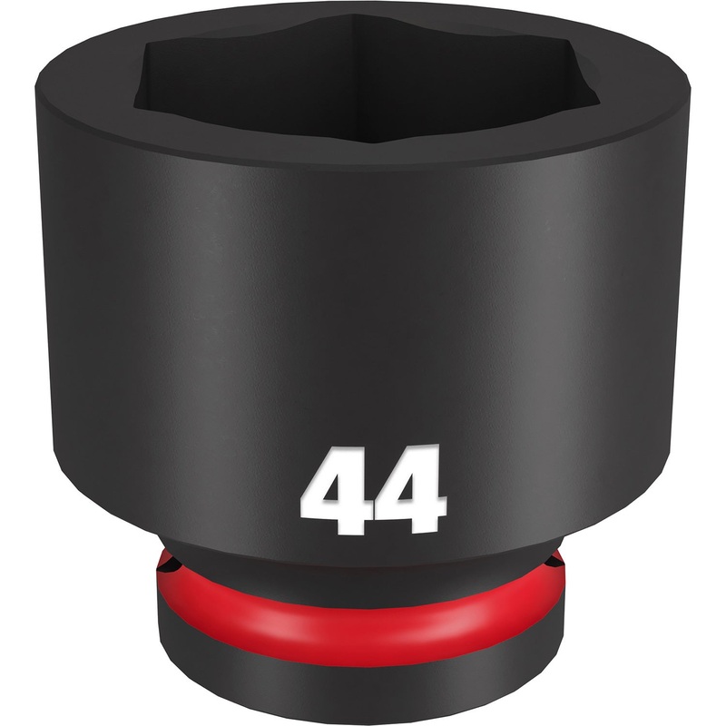 Milwaukee Shockwave 3/4 Drive 44mm Standard 6 Point Impact Socket 49666382