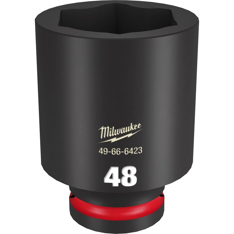 Milwaukee Shockwave 3/4 Drive 48mm Deep 6 Point Impact Socket 49666423