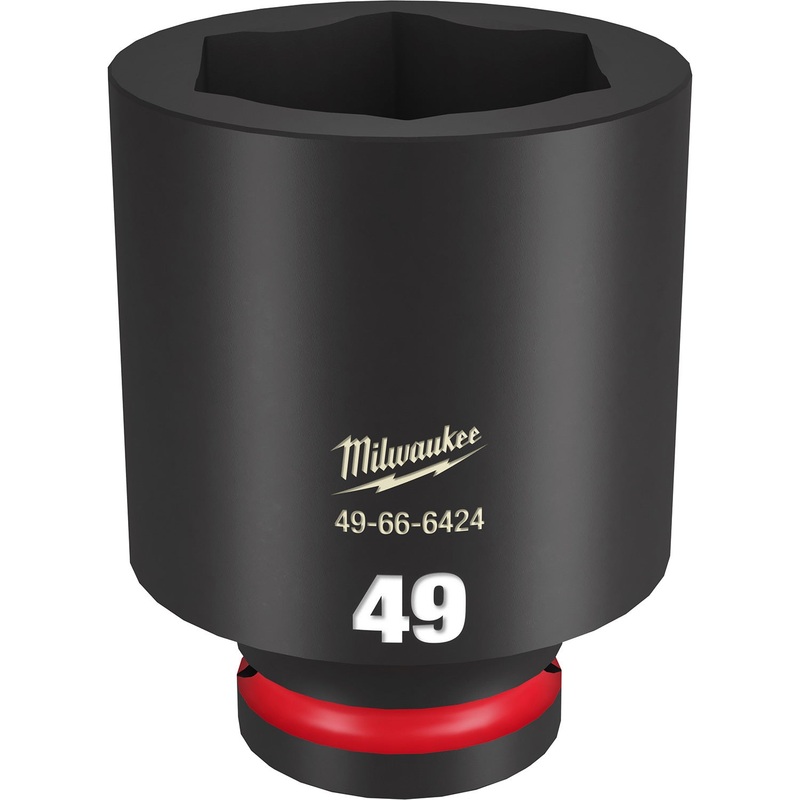 Milwaukee Shockwave 3/4 Drive 49mm Deep 6 Point Impact Socket 49666424