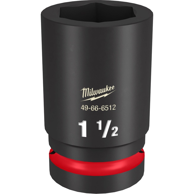 Milwaukee Shockwave 1 Drive 1-1/2 Deep 6 Point Impact Socket 49666512