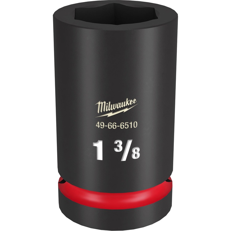 Milwaukee Shockwave 1 Drive 1-3/8 Deep 6 Point Impact Socket 49666510