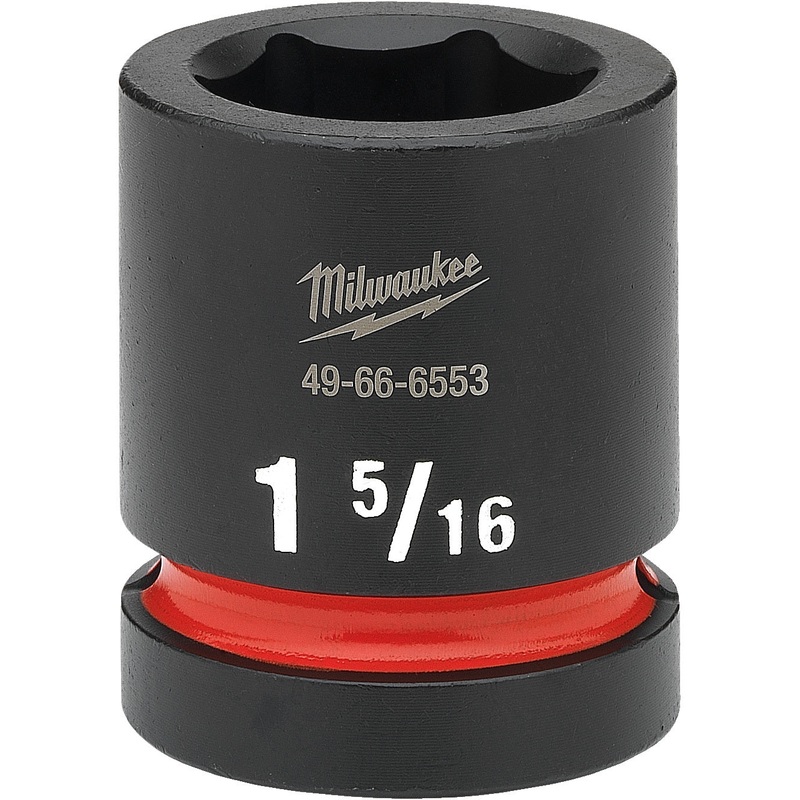 Milwaukee Shockwave 1 Drive 1-5/16 Standard 6 Point Impact Socket 49666553