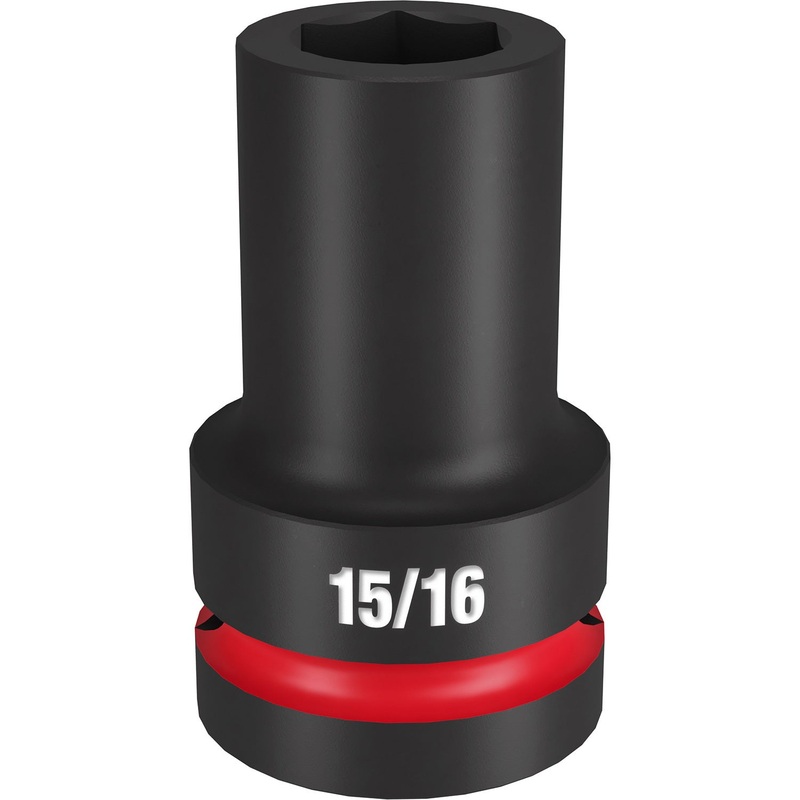 Milwaukee Shockwave 1 Drive 15/16 Standard 6 Point Impact Socket 49666503