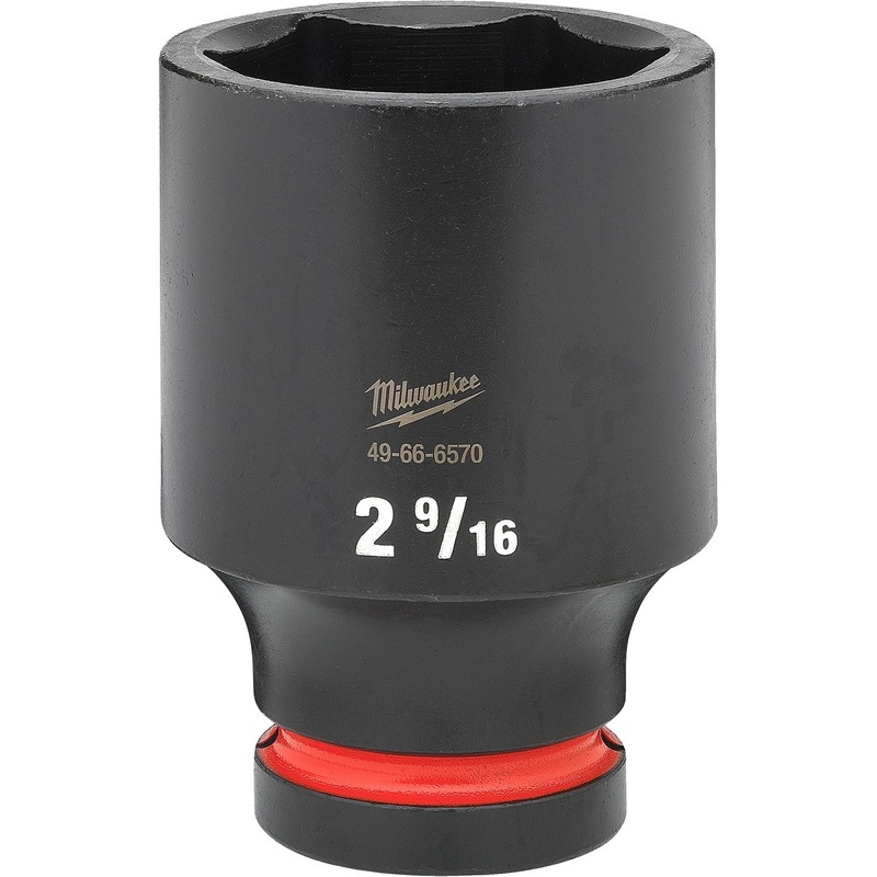 Milwaukee Shockwave 1 Drive 2-9/16 Deep 6 Point Impact Socket 49666570