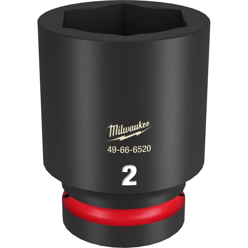 Milwaukee Shockwave 1 Drive 2 Deep 6 Point Impact Socket 49666520
