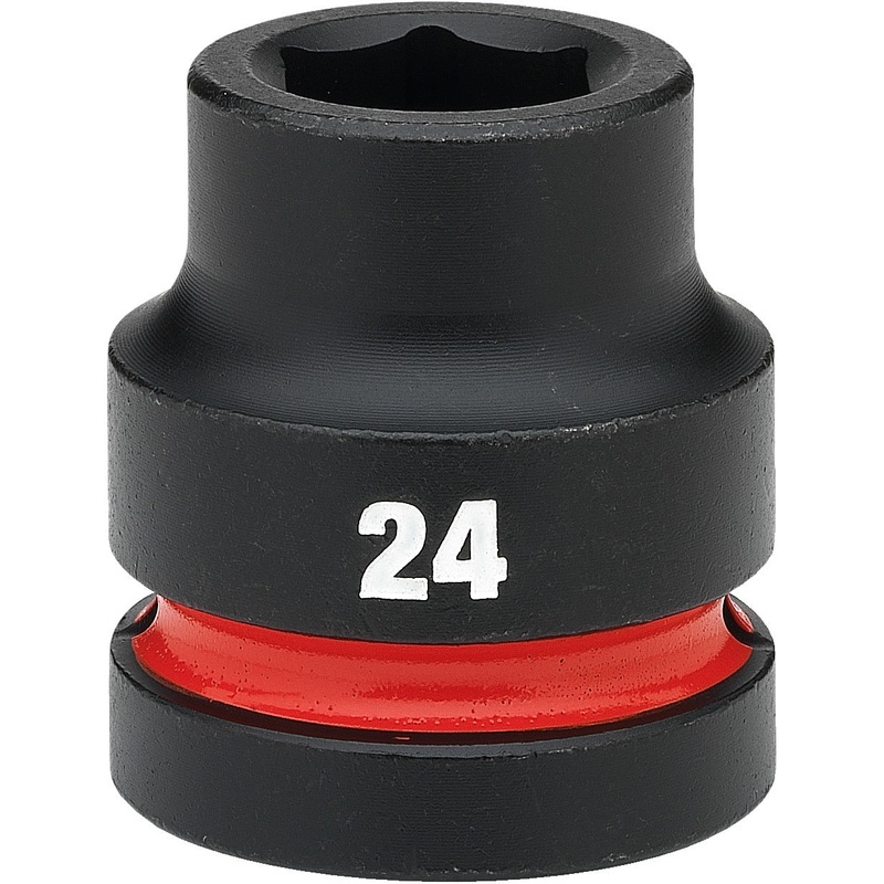 Milwaukee Shockwave 1 Drive 24mm Standard 6 Point Impact Socket 49666590