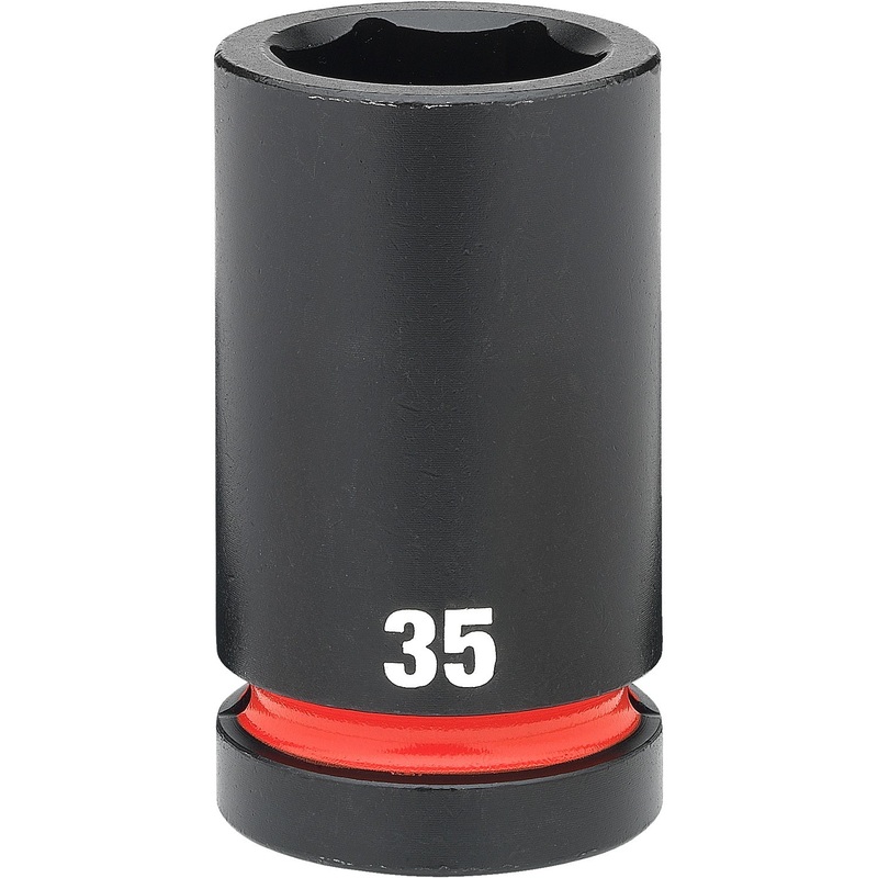 Milwaukee Shockwave 1 Drive 35mm Deep 6 Point Impact Socket 49666629