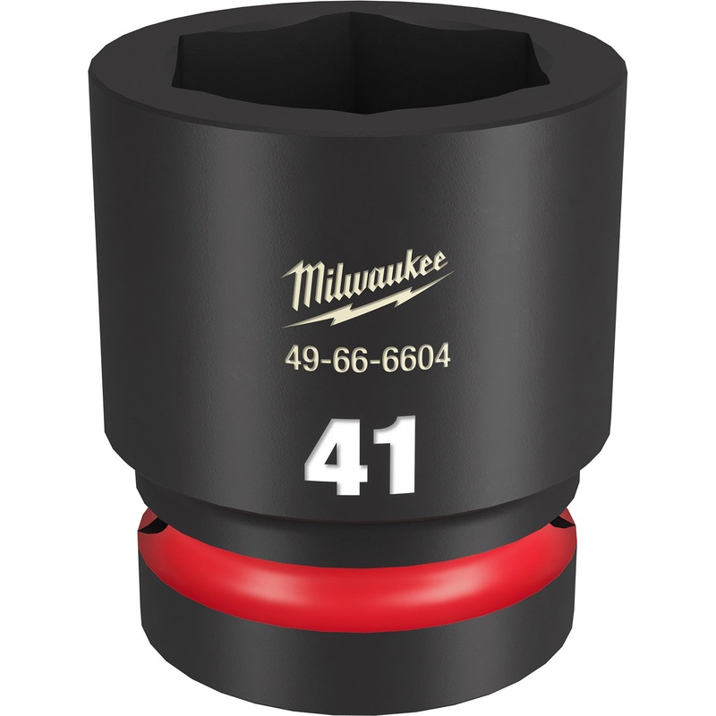 Milwaukee Shockwave 1 Drive 41mm Standard 6 Point Impact Socket 49666604