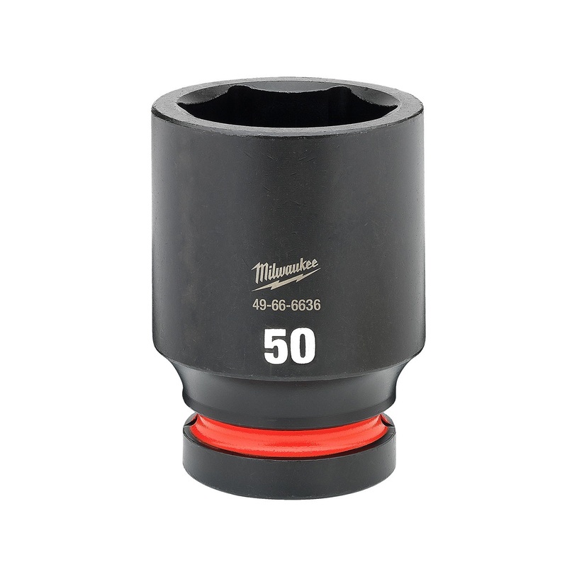 Milwaukee Shockwave 1 Drive 50mm Deep 6 Point Impact Socket 49666636
