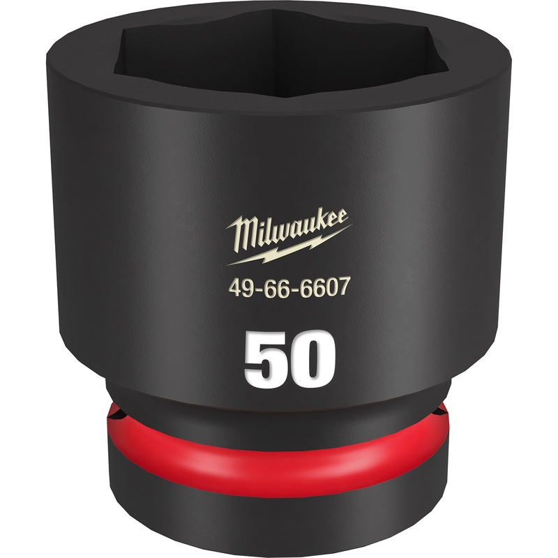 Milwaukee Shockwave 1 Drive 50mm Standard 6 Point Impact Socket 49666607