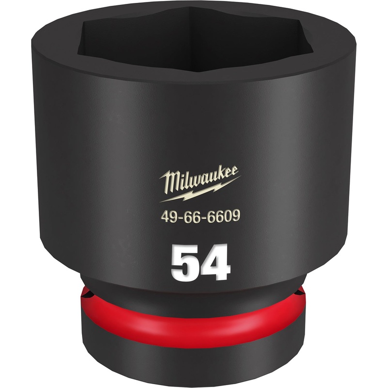 Milwaukee Shockwave 1 Drive 54mm Standard 6 Point Impact Socket 49666609