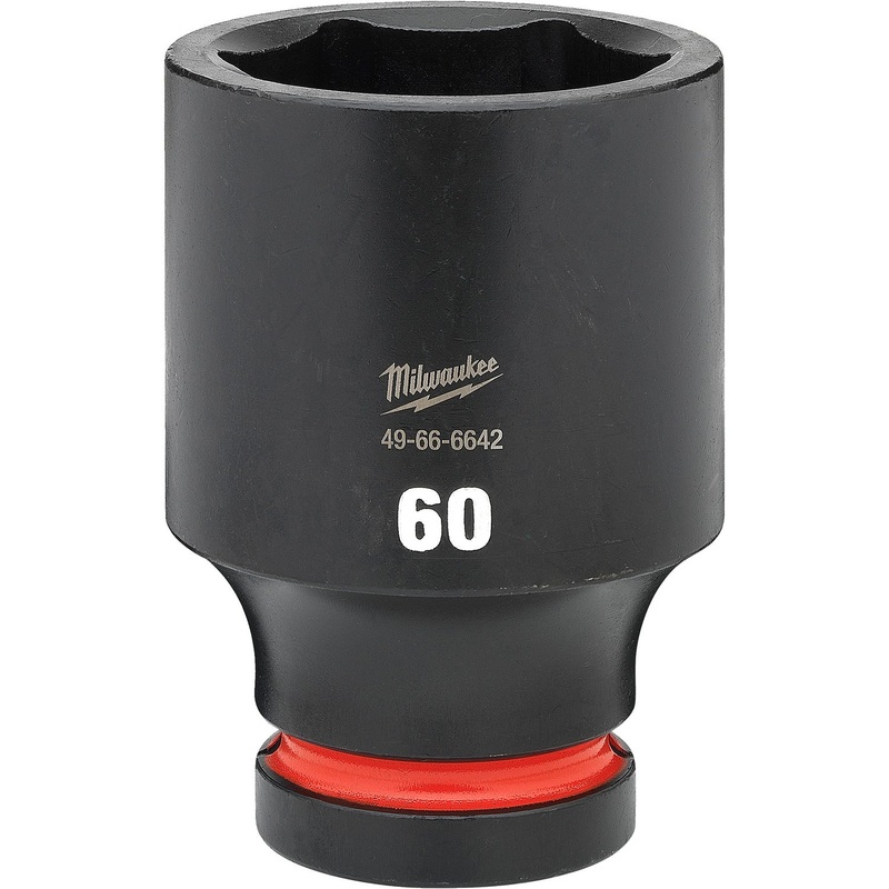Milwaukee Shockwave 1 Drive 60mm Deep 6 Point Impact Socket 49666642