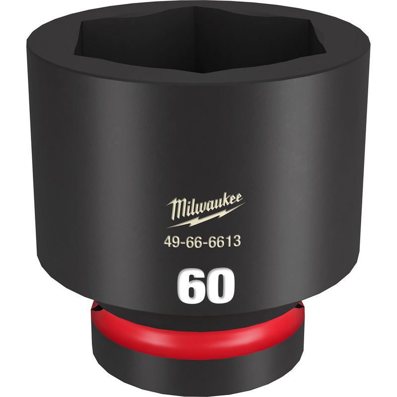 Milwaukee Shockwave 1 Drive 60mm Standard 6 Point Impact Socket 49666613