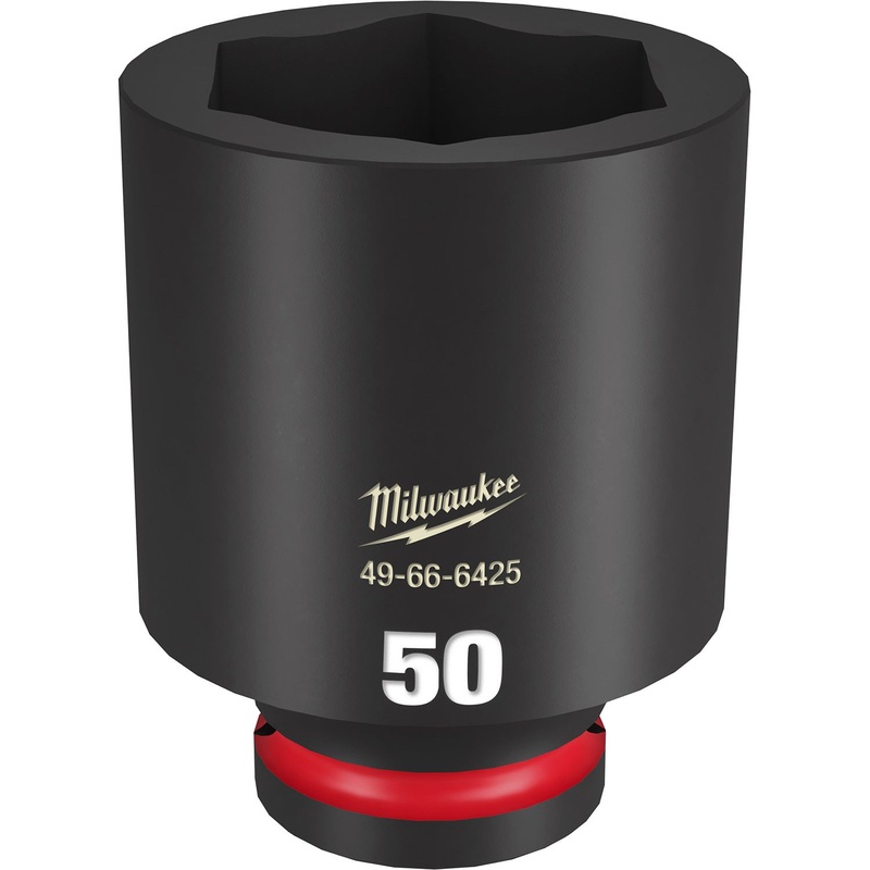 Milwaukee Shockwave 3/4 Drive 50mm Deep 6 Point Impact Socket 49666425