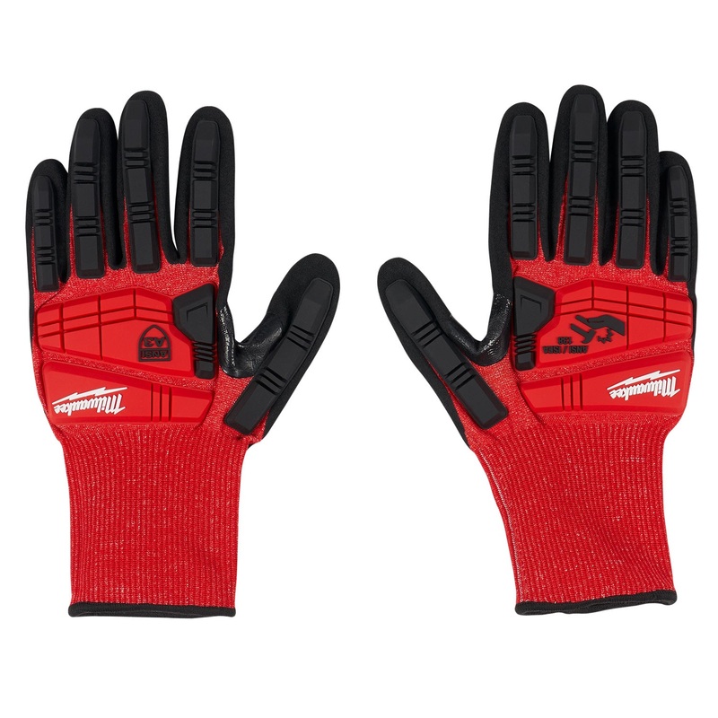 Milwaukee XX-Large Impact Cut Level 3 Nitrile Dipped Gloves 48228974