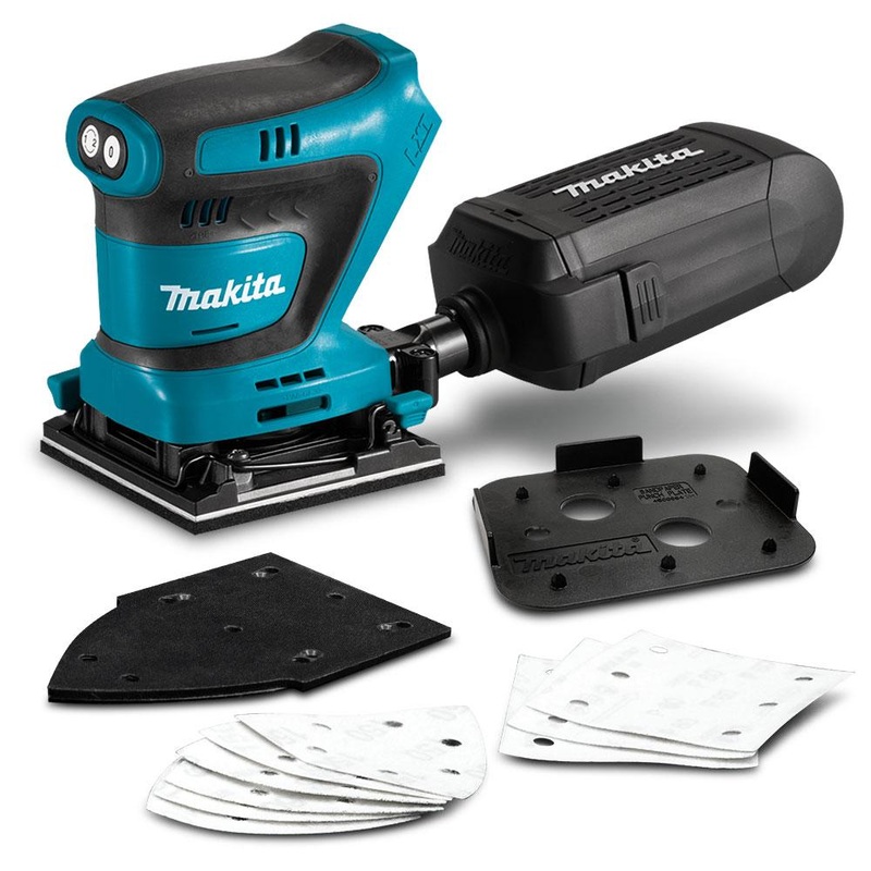 Makita DBO480Z 18V Li-ion LXT Cordless 1/4 Sheet Finishing Sander – Skin Only