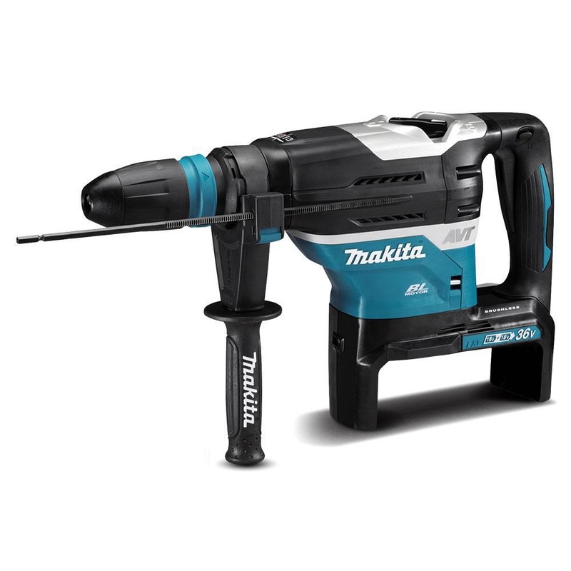 Makita DHR400ZKN 36V (18V x 2) LXT Li-ion Cordless Brushless AWS 40mm SDS Max Rotary Hammer – Skin Only
