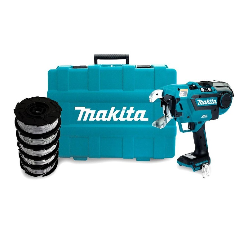 Makita DTR181ZKX1 18V LXT Li-ion Cordless Brushless 0.8mm Large Diameter Rebar Tying Tool – Skin Only