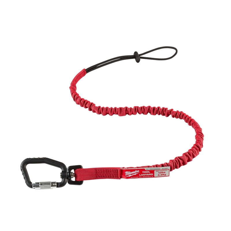 Milwaukee 4.5 kg Red Locking Tool Lanyard 48228810