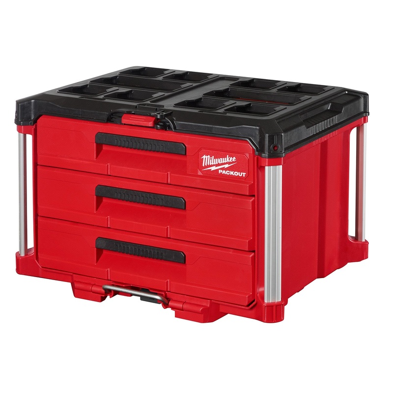 Milwaukee PACKOUT 3-Drawer Tool Box 48228443