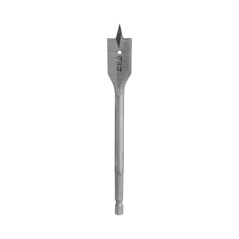Makita Flat Wood Spade Bit 3/4 X 6 – 1/4 Hex Shank D-23999