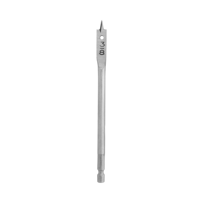 Makita Flat Wood Spade Bit 3/8 X 6 – 1/4 Hex Shank D-23961