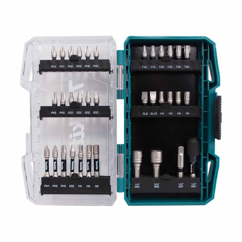 Makita Impact Xps 35Pc Bit Set – With Quick Chuck Bit Holder E-19283