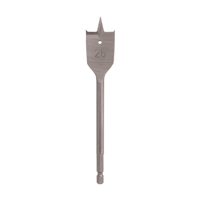 Makita 18 X 150Mm Flat Wood Spade Bit – 1/4 Hex E-17239