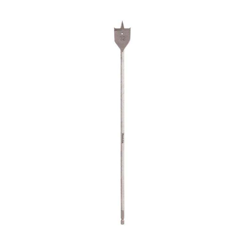 Makita 25 X 400Mm Flat Wood Spade Bit – 1/4 Hex E-17491