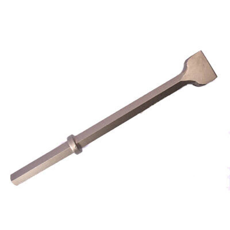 Makita 28.6Mm Hex Shank 75 X 520Mm Scaling Chisel – With Collar D-20725
