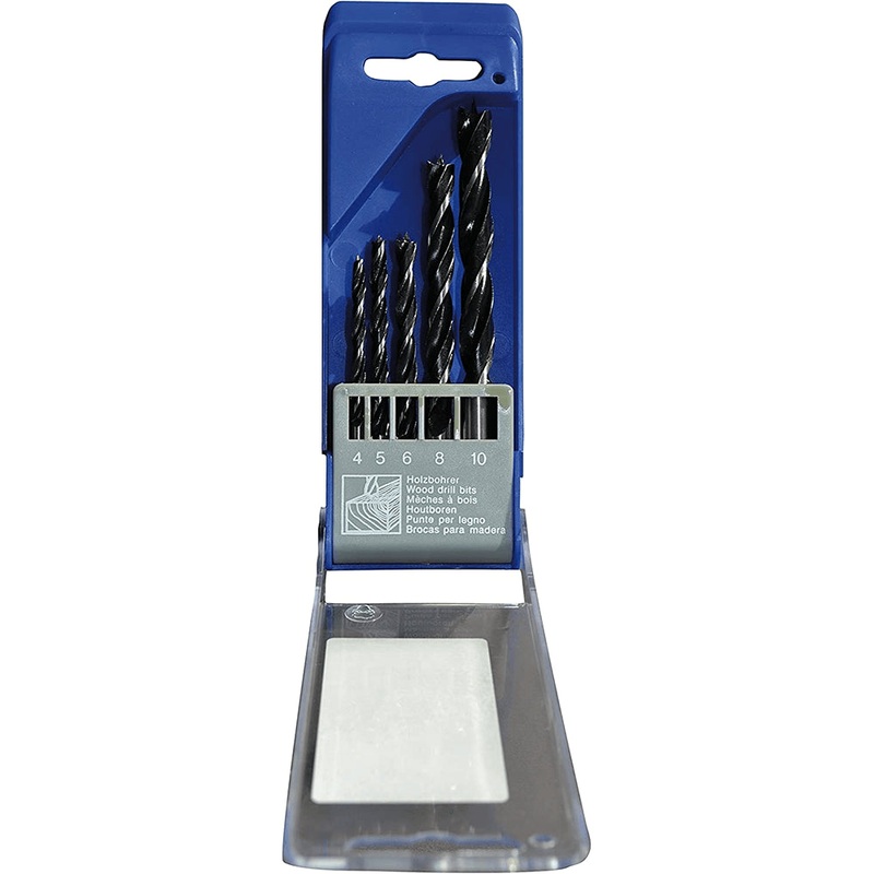 Makita Brad Point Drill Bit Set 4-10Mm – 5Pc P-57657