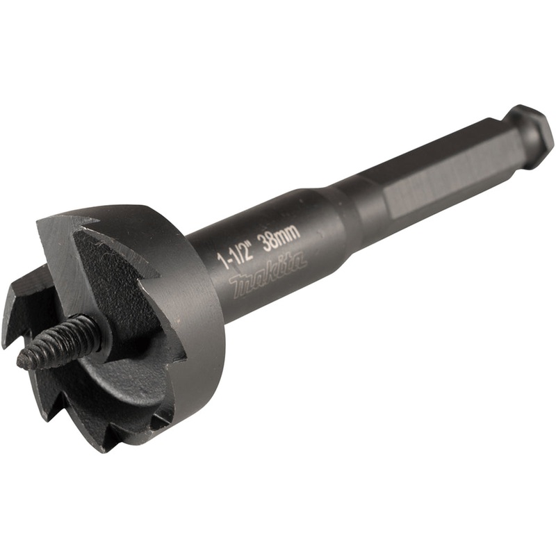 Makita Self Feeding Wood Drill Bit 38Mm X 127Mm – 7/16 Hex Shank – Performance D-74348