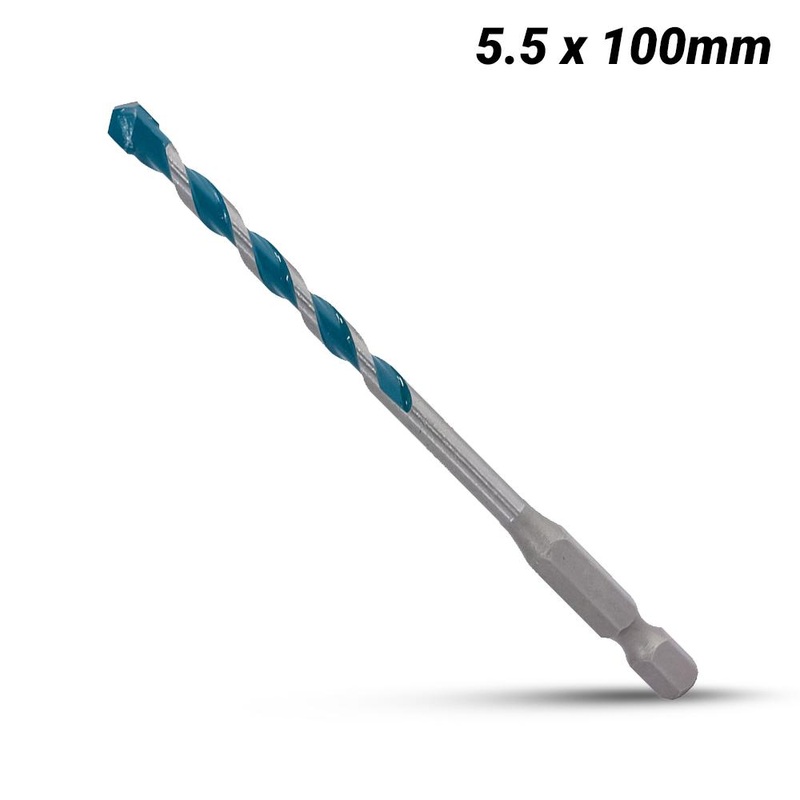 Makita 5.5 X 100Mm Multi Material 1/4 Hex Shank E-14962