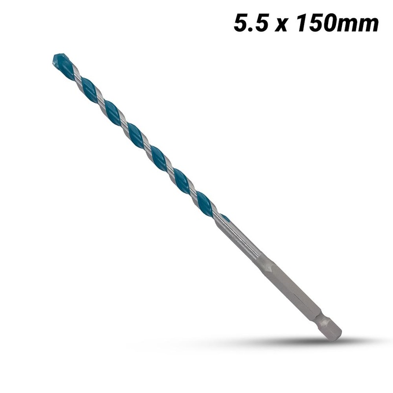 Makita 5.5 X 150Mm Multi Material 1/4 Hex Shank E-14978