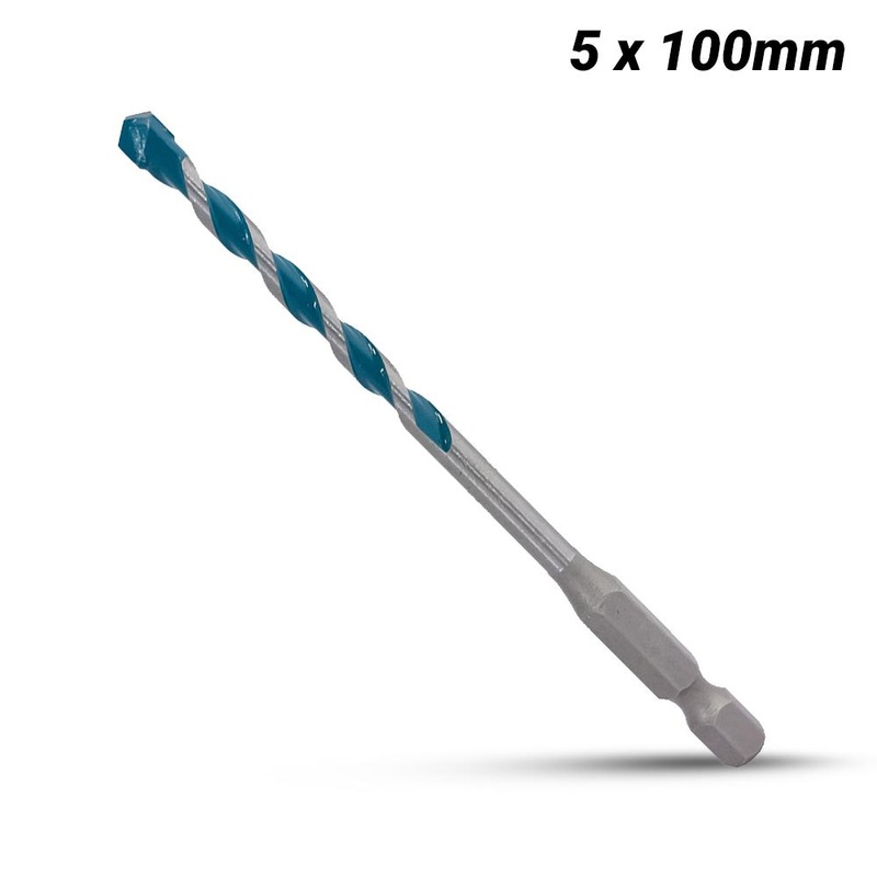 Makita 5 X 100Mm Multi Material 1/4 Hex Shank E-14956