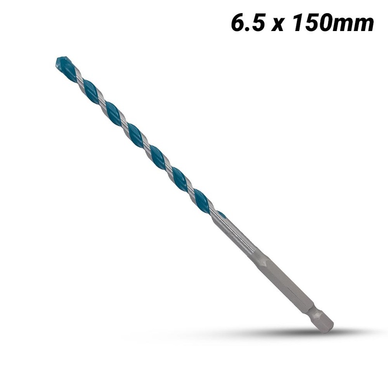 Makita 6.5 X 150Mm Multi Material 1/4 Hex Shank E-15017