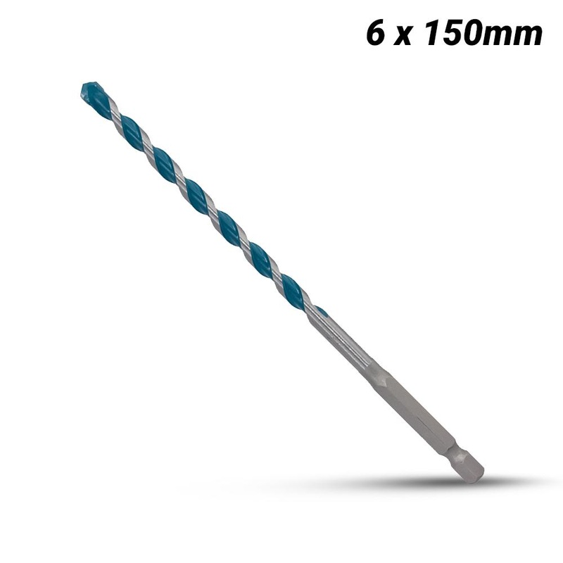 Makita 6 X 150Mm Multi Material 1/4 Hex Shank E-14990