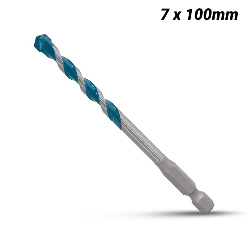 Makita 7 X 100Mm Multi Material 1/4 Hex Shank E-15023