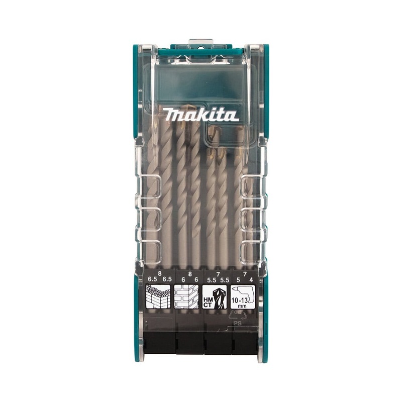 Makita Diy Masonry Percussion Drill Bit Set – 12Pc D-73483