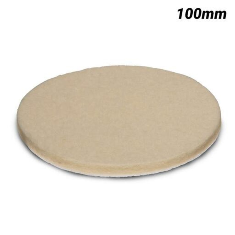 Makita 100Mm Felt Polishing Hook & Loop Pad Soft D-74603