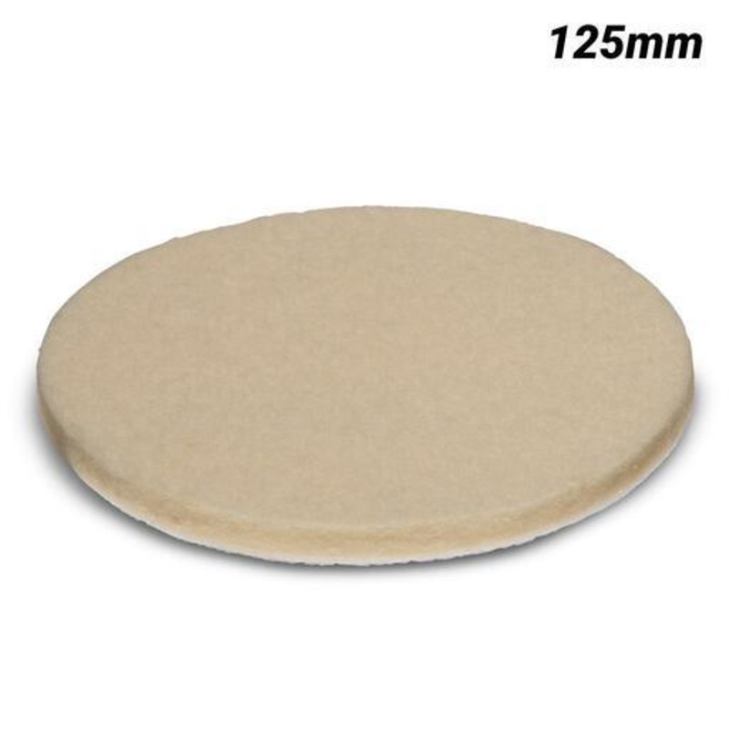 Makita 125Mm Felt Polishing Hook & Loop Pad / 125Mm Soft D-74631
