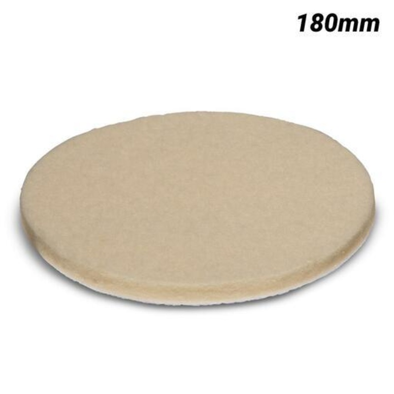 Makita 180Mm Felt Polishing Hook & Loop Pad / Soft D-74625