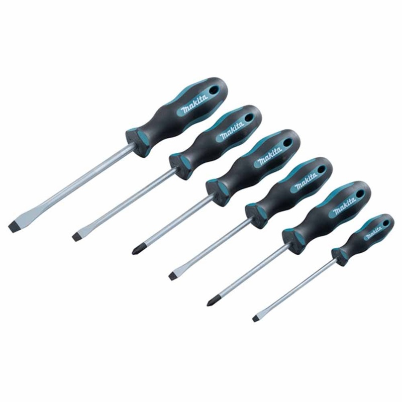 Makita Hand Screwdriver Set Ph & Slot – 6Pk E-10506