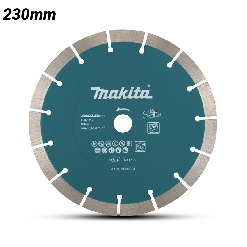 Makita 230Mm X 22.23 -3Ddg Diamond Blade Segmented – Dce090 E-02967