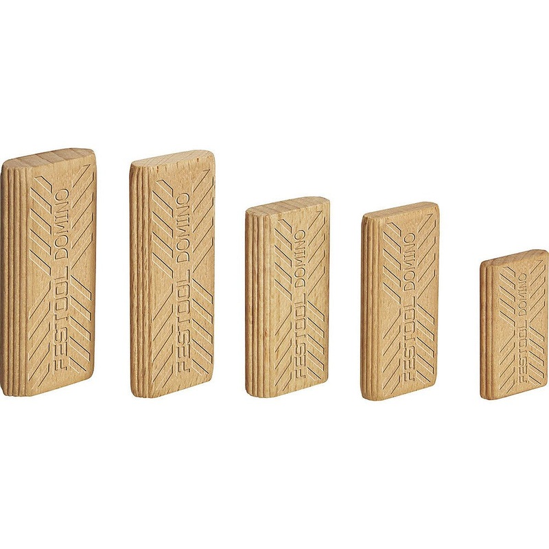 Festool 100Pk Domino Beech 8mm x 50mm D 8×50 100 BU SB