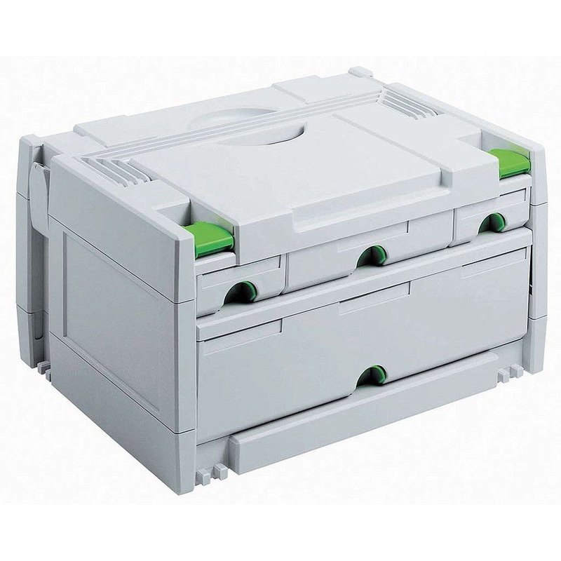 Festool Sortainer 4 Drawer Storage Box SYS 3 SORT 4