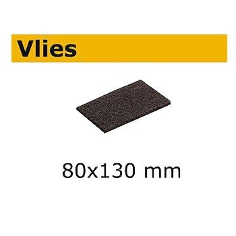 Festool 5Pk Vlies Abrasive Sheet 80x133mm S800 STF 80X130 S800 5