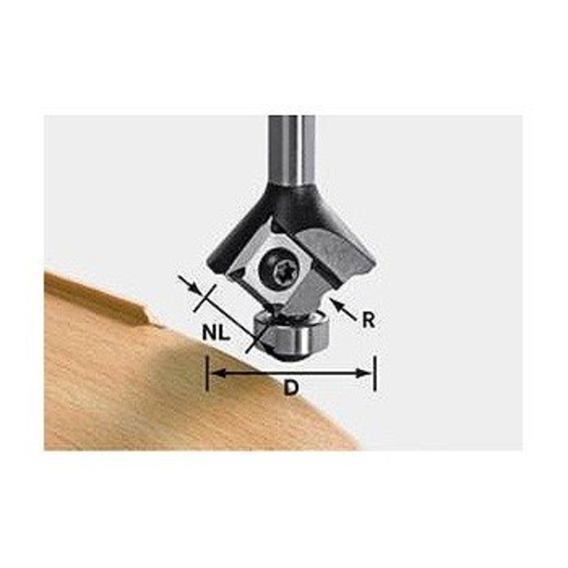 Festool 8mm Router Cutter S8 HW R2 D28 KL12 7OFK