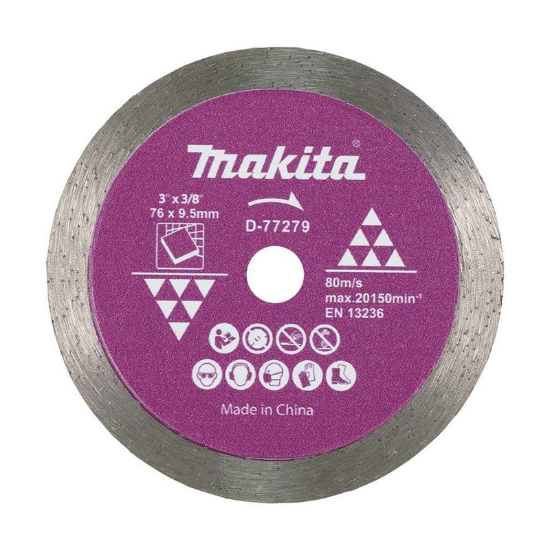Makita 76Mm X 3/8 Diamond Wheel (Tile) – Dmc300 D-77279