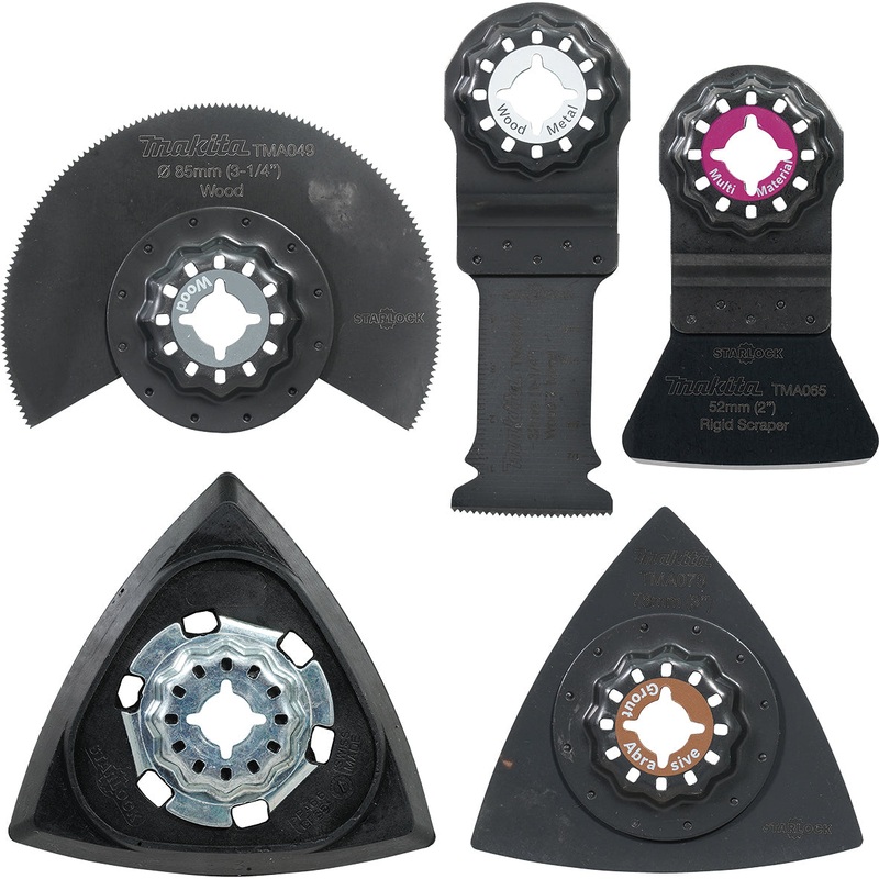 Makita Multitool Starlock Renovation Set – 5Pc E-16994
